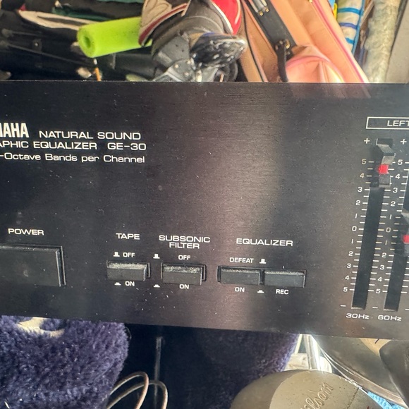 Yamaha GE-30 Natural Sound 10 Band Graphic Equalizer  used conditions - Picture 2 of 11
